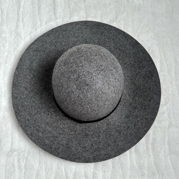 Nordstrom NEW 100% Wool Wide Brim Hat - Picture 1 of 5